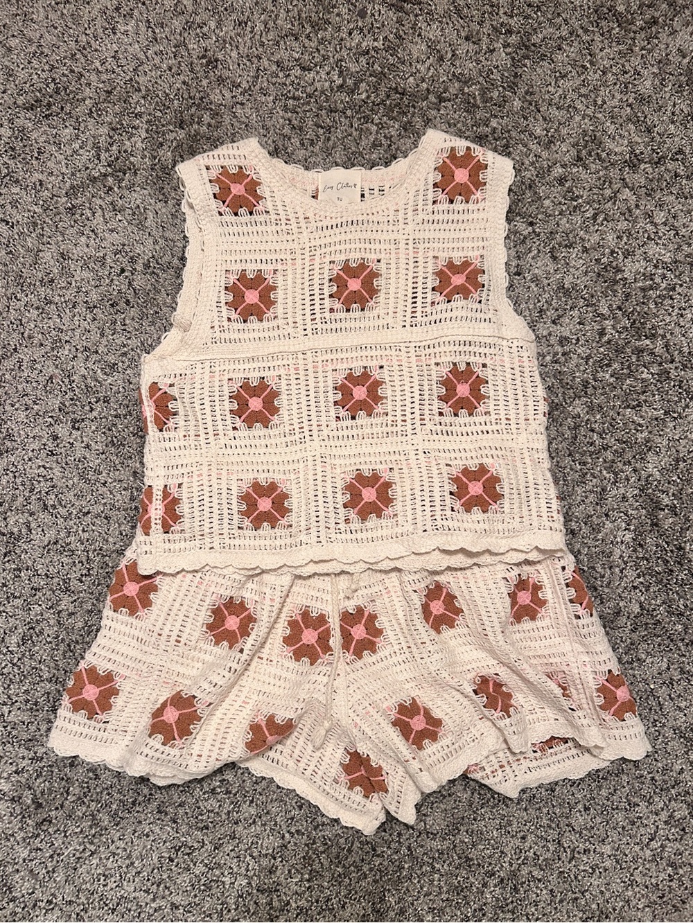 Crochet Two-Piece Set